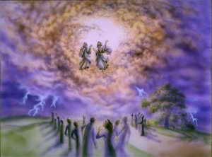Revelations two witnesses are symbolized by Moses & Elijah